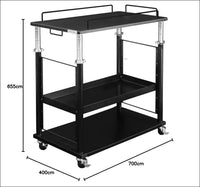 Bauhutte BHS-700 PC Display Wagon, Elevating Type, CPU Box, CPU Stand, Storage Stand, Subtable, PC Stand, Server Rack, Cart