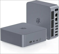 Beelink Mini PC EQR5 Ryzen 5 5650U (6C/12T,up to 4.2GHz) 16GB DDR4 500GB NVMe SSD Desktop PC WiFi 6 Bluetooth 5.2 Dual