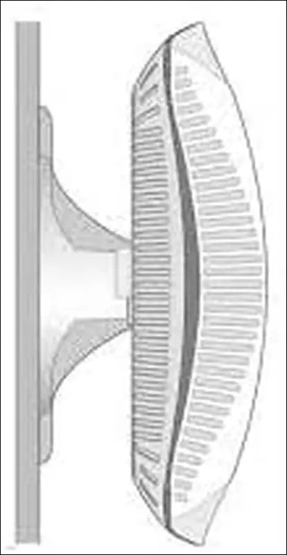 Black Network Device Wall Ceiling Mount Compatible with Aruba JW046A, AP-220-MNT-W1 (Black)
