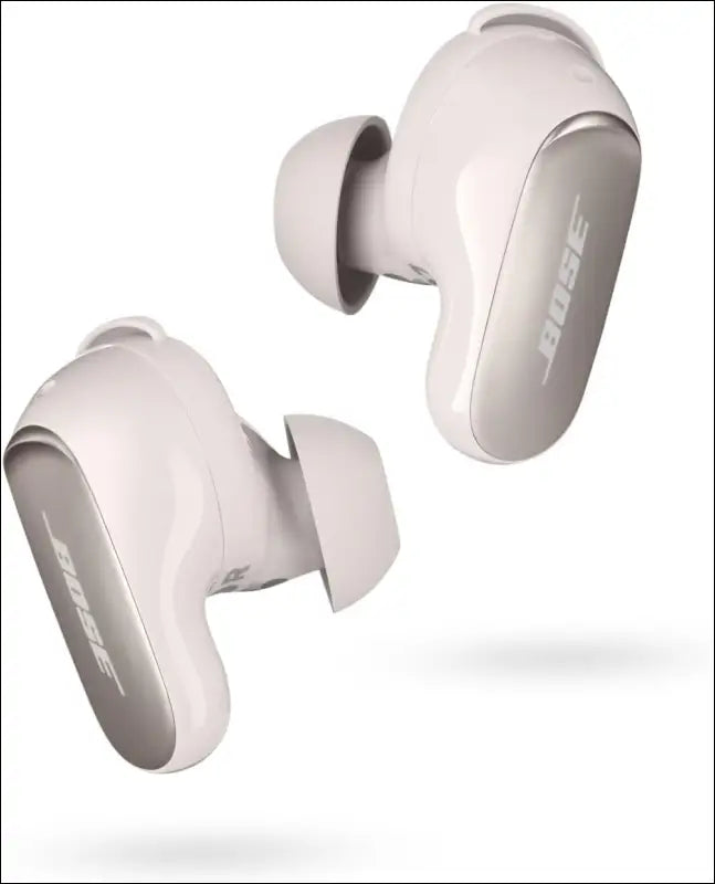 Bose QuietComfort Ultra Wireless Noise Cancelling in-Ear Earbuds, Bluetooth Noise Cancelling Earbuds with Spatial Audio and World-Class Noise Cancellation, White Smoke