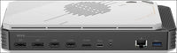 BOSGAME GVP7600 AMD Radeon RX 7600M XT Egpu External Graphics Card USB Hub USB4 | Oculink | HDMI | Display Port | LAN | M.2 NVME SSD Expansion Slot