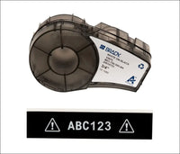 Brady Vinyl Labels for M211 - Black on White