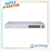 Brand New Ubiquiti UniFi US-16-150W Managed 16-Port Gigabit PoE+ Switch