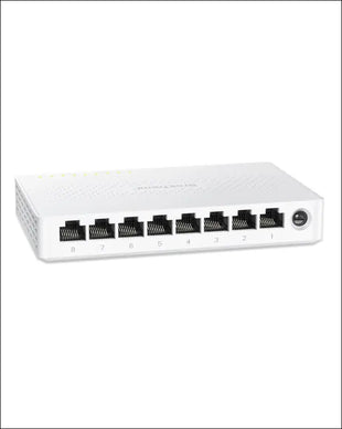 BrosTrend 8-Port 2.5G Network Switch, Multi-Gigabit Unmanaged Ethernet Switch, Plug & Play 2.5GB Ethernet Splitter Ideal for Gaming & Offices NAS PC,