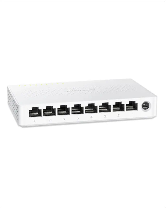 BrosTrend 8-Port 2.5G Network Switch Multi-Gigabit Unmanaged Ethernet Switch Plug & Play 2.5GB Ethernet Splitter Ideal
