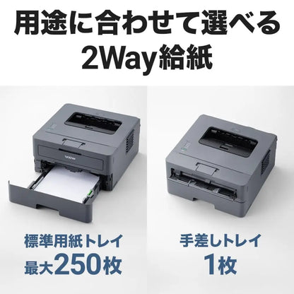 Brother Industries HL-L2400D A4 Monochrome Laser Printer (USB/Double-Sided Printing)