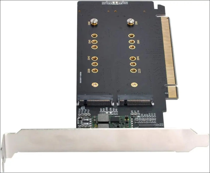 Cablecc 4X NVME M.2 AHCI to PCIE Express 3.0 Gen3 X16 Raid Card VROC Raid0 Hyper Adapter - simple