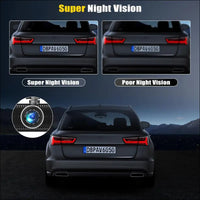 CAMECHO 4 Channel Dash Cam Car, 360° Rotatable Front Rear Interior Left Right Dash Cam, Car Camera with App Control, IR Night Vision, Loop Recording, G-Sensor, Parking Aid, 24H...
