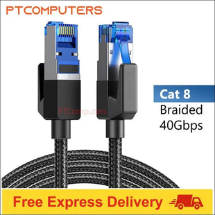 Cat 8 F/FTP Shielded Ethernet Network LAN Patch Cable 40Gbps 5m 10m 15m 20m RJ45