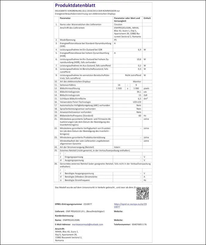 Cevaton Laptop Screen Extension, 15.6 Inch 1080P FHD Portable Monitor, Plug & Play, Removable Dual Screen, Full Screen Without Frame, Laptop Monitor Extension, Compatible with...