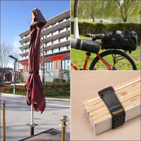 **"Cinch Straps with Anti-Slip, 4-Pack"**