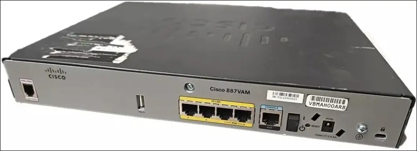 Cisco C887VAM-K9 V02 VDSL/ADSL Annex M Over POTS Multi-Mode Router (Renewed) - simple