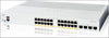 Cisco Catalyst 1200-24P-4G Smart Switch, 24 Port GE, PoE, 4x1GE SFP, Limited Lifetime Protection (C1200-24P-4G)
