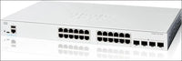 Cisco Catalyst 1200-24T-4G Smart Switch 24 Port GE 4x1GE SFP Limited Lifetime Protection (C1200-24T-4G) - 24 Ports