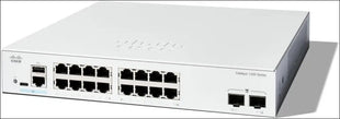 Cisco Catalyst 1300-16T-2G Managed Switch, 16 Port GE, 2x1GE SFP, Limited Lifetime Protection (C1300-16T-2G)