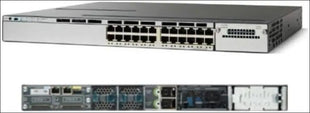 Cisco Catalyst WS-C3750X 24 Ports PoE Ethernet Switch (WS-C3750X-24T-S) (Renewed)