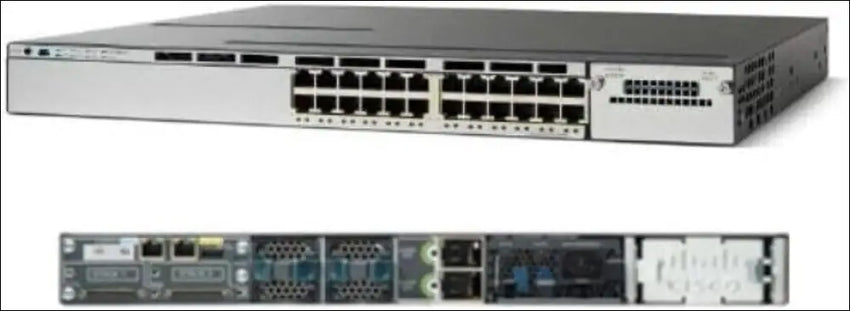 Cisco Catalyst WS-C3750X 24 Ports PoE Ethernet Switch (WS-C3750X-24T-S) (Renewed) - simple