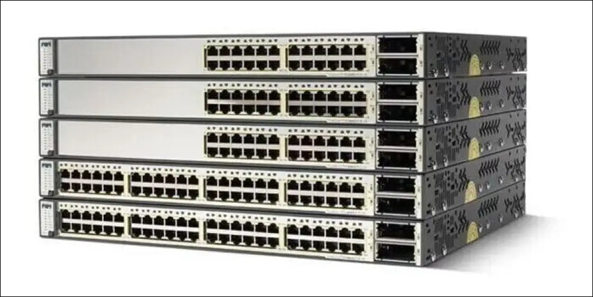 Cisco Catalyst WS-C3750X 24 Ports PoE Ethernet Switch (WS-C3750X-24P-S) (Renewed)