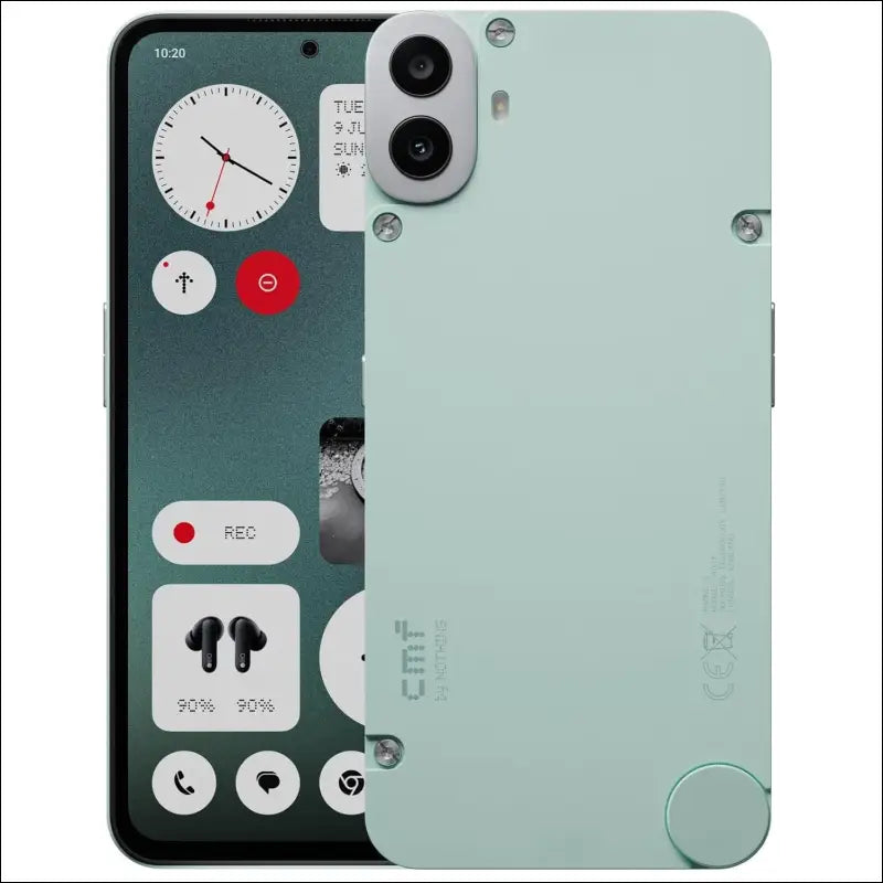 CMF Phone 1 8+128GB - Smartphone with 50MP Sony Rear Camera, 6.67" AMOLED Screen and Nothing OS 2.6 - Light Green