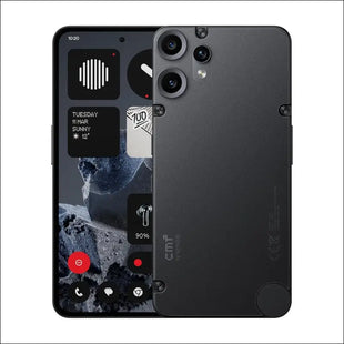 CMF Phone 2 Pro 128GB - 5G Smartphone with 50MP Camera and 20x Zoom, 6.77 Inch FHD+ AMOLED Display with 120Hz, 5000mAh Battery, Nothing OS 3.2 - Black