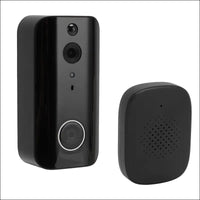 Cordless Video Doorbell Camera, 1080P HD View with Chime, Two Way Audio, PIR Motion Detection, IR Night Vision, Voice Conversion, Noise Reduction, Home Security System