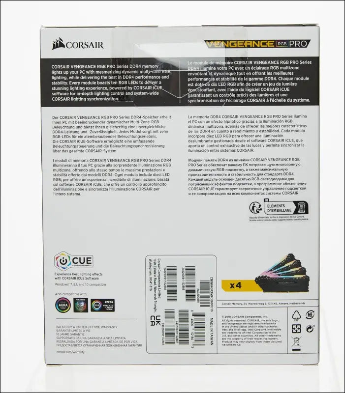 Corsair 64GB DDR4 3600MHz RAM