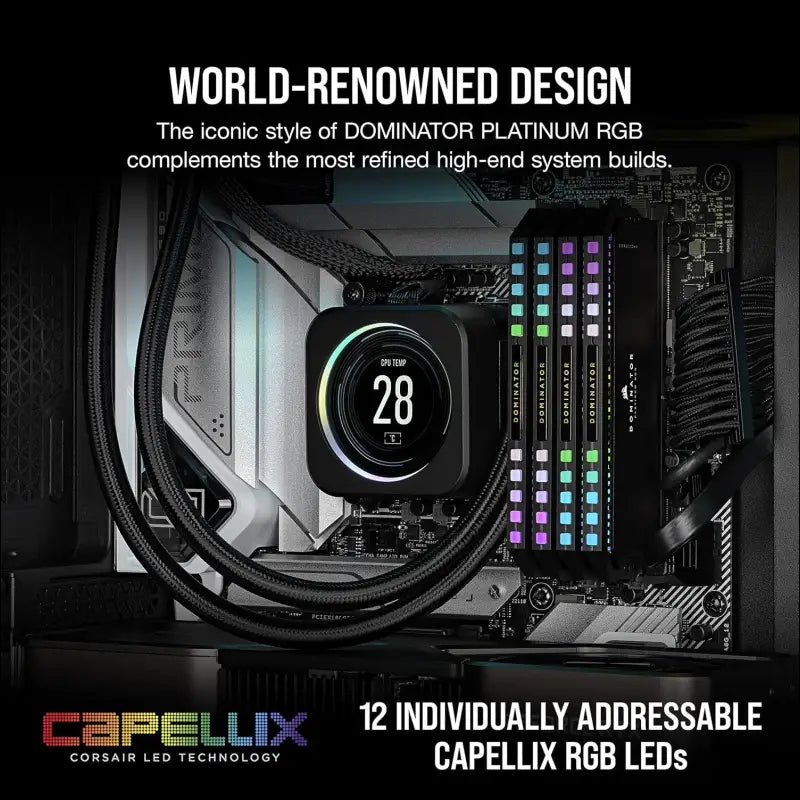 Corsair 64GB DDR5 6000 RGB Memory