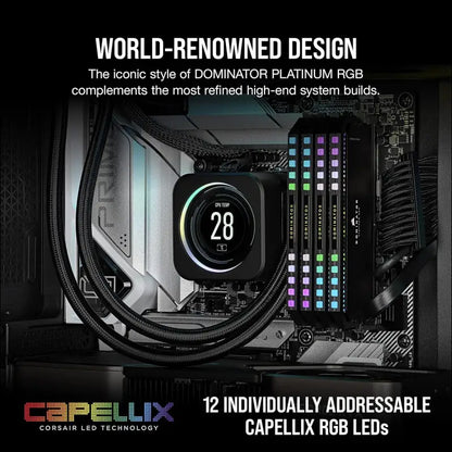 Corsair 64GB DDR5 6000 RGB Memory