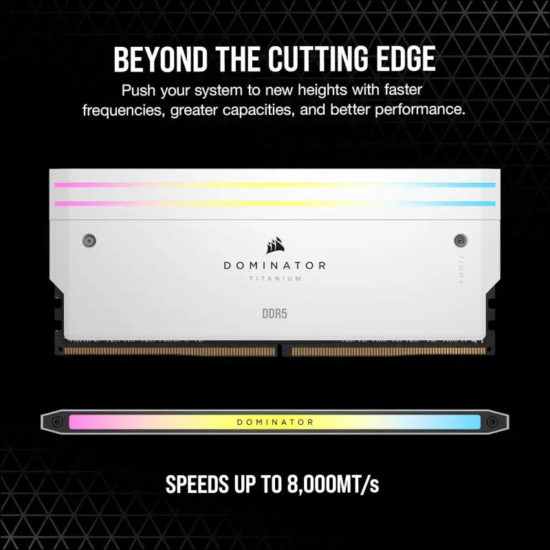Corsair 64GB DDR5 6000MHz RAM - White