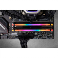 Corsair CMW64GX4M2D3600C18 Vengeance RGB PRO 64GB (2x32GB) DDR4 3600 (PC4-28800) C18 Desktop Memory – Black, 2 x 32 GB