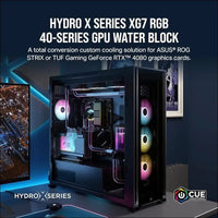 Corsair Hydro X Series XG7 RGB 4080 Strix/Tuf GPU Water Block - for ASUS® ROG Strix and TUF Gaming Geforce RTX™ 4080