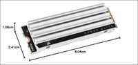 CORSAIR MP600 Elite 1TB M.2 PCIe Gen4 x4 NVMe SSD – Optimised for PS5 – Included Heatsink – M.2 2280 – Up to 7,000MB/sec Sequential Read – High-Density 3D TLC NAND – White