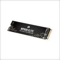 CORSAIR MP600 Elite 1TB M.2 PCIe Gen4 x4 NVMe SSD with Included Heatsink – M.2 2280 – Up to 7,000MB/sec Sequential Read – High-Density 3D TLC NAND – Black