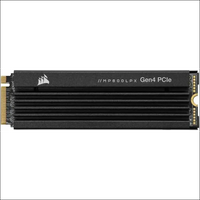 CORSAIR MP600 PRO LPX 2TB M.2 NVMe PCIe x4 Gen4 SSD - Optimised for PS5 (Up to 7,100MB/sec Sequential Read & 6,800MB/sec Sequential Write Speeds, High-Speed Interface, Compact...