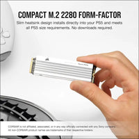 CORSAIR MP600 PRO LPX 2TB M.2 NVMe PCIe x4 Gen4 SSD - Optimised for PS5 (Up to 7,100MB/sec Sequential Read & 6,800MB/sec Sequential Write Speeds, High-Speed Interface, Compact...