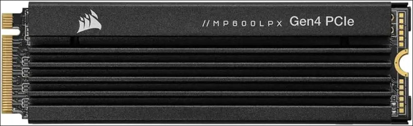 CORSAIR MP600 PRO LPX 2TB M.2 NVMe PCIe x4 Gen4 SSD - Optimised for PS5 (Up to 7,100MB/sec Sequential Read & 6,800MB/sec Sequential Write Speeds, High-Speed Interface, Compact...