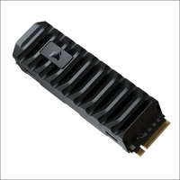 Corsair MP600 PRO XT 1TB Gen4 PCIe x4 NVMe M.2 SSD (Up to 7,100 MB/s Sequential Read and 5,800 MB/s Write Speeds, High-Density TLC NAND, Aluminum Heatspreader, M.2 2280...