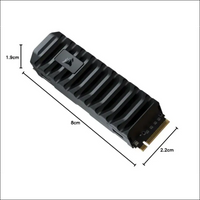 Corsair MP600 PRO XT 1TB Gen4 PCIe x4 NVMe M.2 SSD (Up to 7,100 MB/s Sequential Read and 5,800 MB/s Write Speeds, High-Density TLC NAND, Aluminum Heatspreader, M.2 2280...