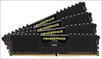 Corsair Vengeance LPX 64GB (4x16GB) DDR4 2400MHz C14 1.2V XMP 2.0 Desktop Gaming Memory, Black