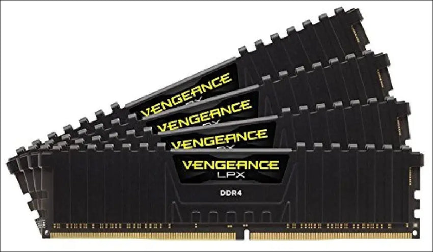 Corsair Vengeance LPX 64GB (4x16GB) DDR4 2400MHz C14 1.2V XMP 2.0 Desktop Gaming Memory, Black