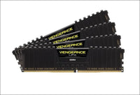 Corsair Vengeance LPX 64GB (4x16GB) DDR4 2400MHz C14 1.2V XMP 2.0 Desktop Gaming Memory, Black