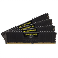 Corsair Vengeance LPX 64GB (4x16GB) DDR4 2400MHz C14 1.2V XMP 2.0 Desktop Gaming Memory, Black