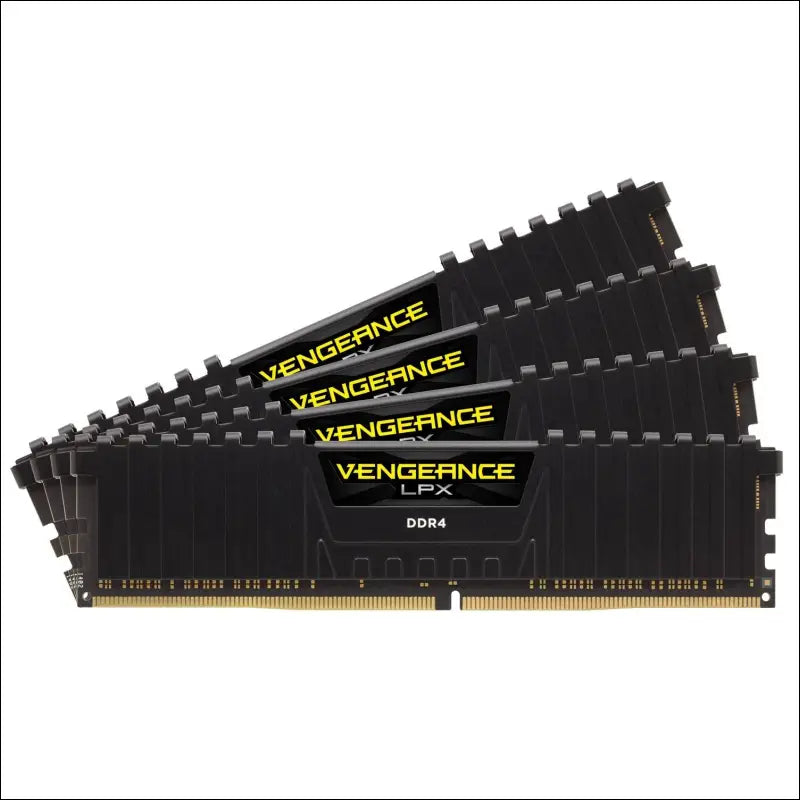 Corsair Vengeance LPX 64GB (4x16GB) DDR4 2400MHz C14 1.2V XMP 2.0 Desktop Gaming Memory, Black