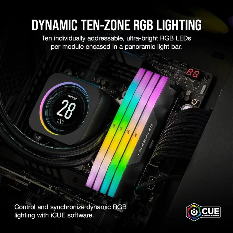 Corsair Vengeance RGB 64GB DDR5 5200