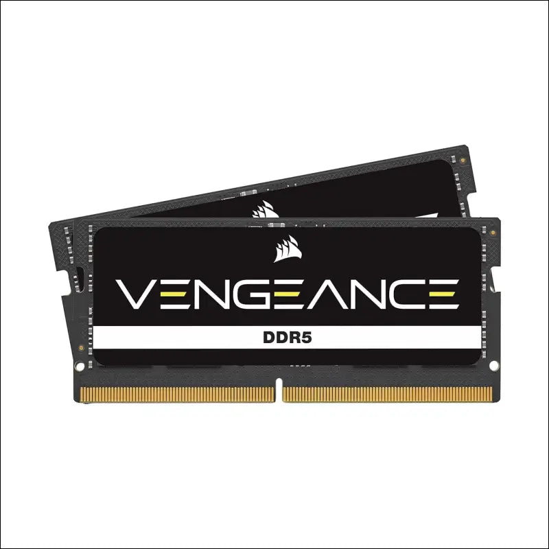 CORSAIR Vengeance SODIMM DDR5 RAM 32GB (1x32GB) 5600MHz CL48 Intel XMP iCUE Compatible Computer Memory - Black (CMSX32GX5M1A5600C48)