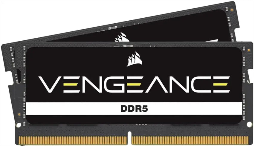 CORSAIR Vengeance SODIMM DDR5 RAM 64GB (2x32GB) 5600MHz CL48 Intel XMP iCUE Compatible Computer Memory - Black (CMSX64GX5M2A5600C48)