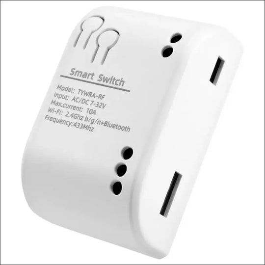 CosyCaya 1CH RF Intelligent Switch 7-32V AC DC WiFi Tuya Remote Control 433 Light Switch 10A Relay Self Locking Locking Inching
