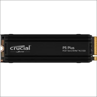 CRUCIAL 2TB PCIe Gen4 NVMe M.2 SSD, CRUCIAL P5 PLUS WITH HEATSINK ,CT2000P5PSSD5