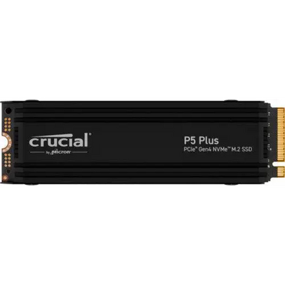 CRUCIAL 2TB PCIe Gen4 NVMe M.2 SSD, CRUCIAL P5 PLUS WITH HEATSINK ,CT2000P5PSSD5