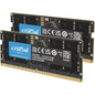 Crucial CT2K64G56C46S5 DDR5 RAM 128GB Kit (2x64GB) 5600MHz SODIMM CL46, Memory Module for Laptop/Notebook, Mini PC, High Performance RAM